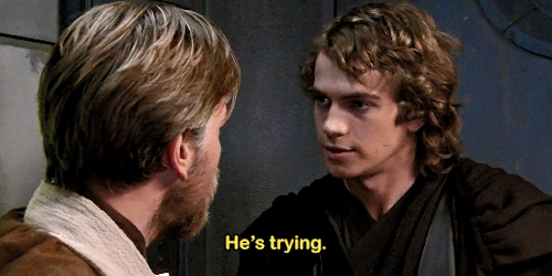 Anakin Skywalker And Obi-wan Kenobi In Star Wars: Episode III - Revenge Of The Sith(2005)