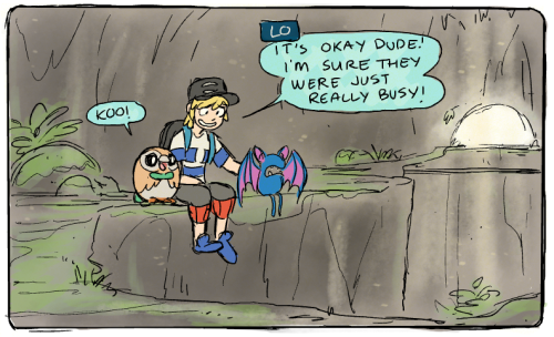 losassen:Does anyone else feel really bad when the other pokemon doesn’t show up???? yes ; n;
