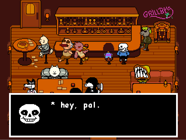 speculativexenolinguist:  a-canon-url:  What happens when you call Papyrus uncool