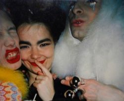 Marzjork:  Spring 1992 - Bjork, Michael Alig And James St. James     -     