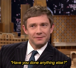 sherlock-undercover:  Martin Freeman on Jimmy Fallon (Dec 12th, 2014)  