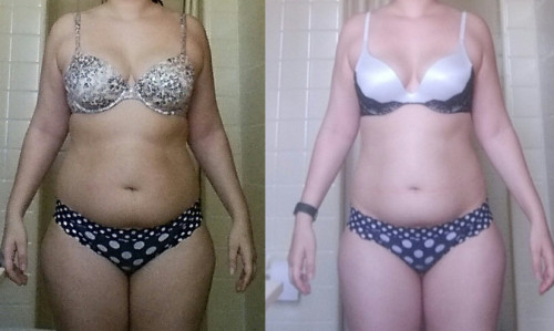 Progress: Jan 31-April 30Alrighty. 3 months difference right here. My hips look smaller. My butt shr