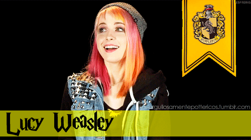 orgullosamentepottericos:
“Hayley Williams as Lucy Weasley (My perfect cast. 3rd generation)
”
