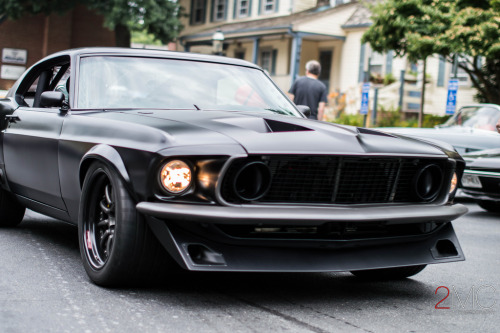 fullthrottleauto:  Matte Black Mustang (by 2MC Photography)   Ugh I love the matte color…