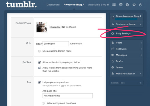 How can I reserve my old Tumblr Account name? : MojoFire Help Portal