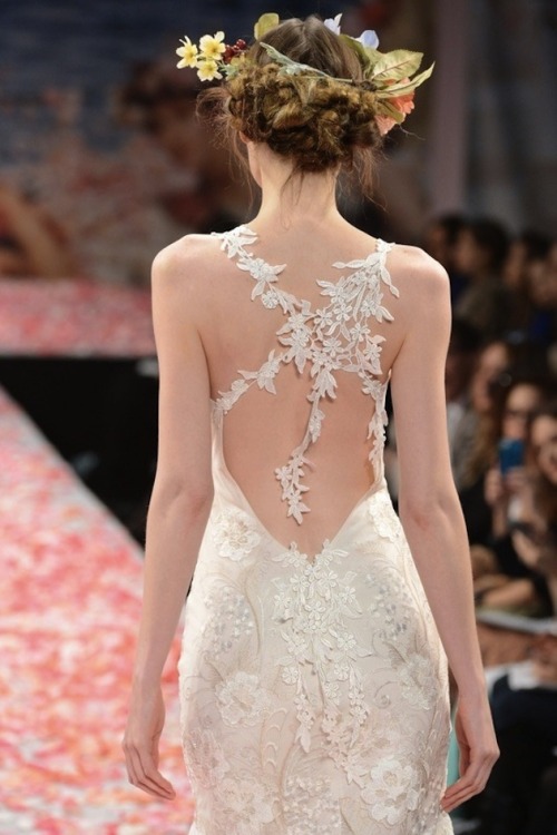 marcwolf:  Claire Pettibone, Bridal, Fall 2013 - I love that dress.