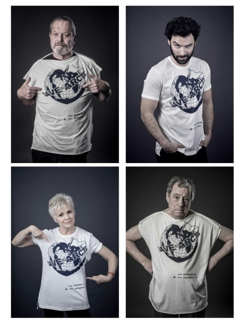 lolawashere:  Who wore it better? Tom Hiddleston and a whole bunch of UK stars wearing  the ‘Save the Arctic’ T-shirt and looking hot/cute/funny/scary/interesting