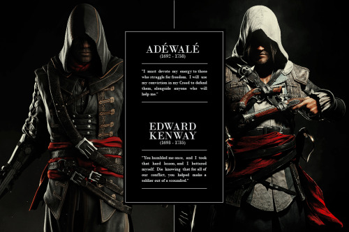 swordofthedarkness: Assassin’s Creed + Playable Characters “My story is one of many thou