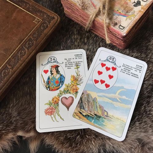 Always a huge favourite of mine  #petitlenormand #lenormand #lenormandcards #lenormanddeck #lenorman