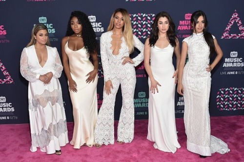 Fifth Harmony on the #CMTAwards Pink Carpet