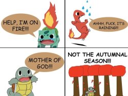 pokemon-fans:  [Fluff] Water (and fire) types are very vulnerable…….pokemon-fans.tumblr.compokemonfans.net 