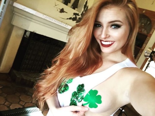 sexualcomedy:  Happy St. Patrick’s Day! May your day be as awesome as Leanna Decker and Jessica Sulecki with shamrock boobs, sitting in a tub full of lucky charms!   (Sorry. Didn’t mean to set the bar so high.)