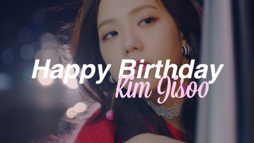 Happy 23rd Birthday Jisoo ❤