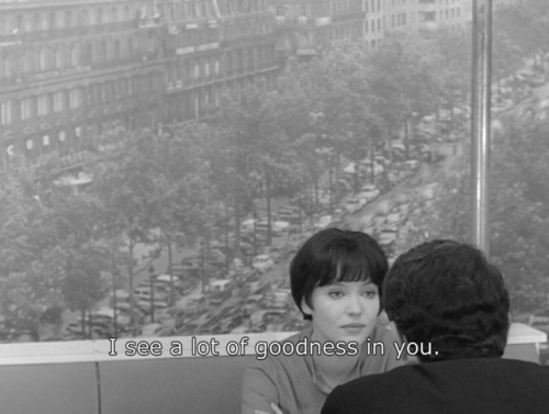 filmaticbby:Vivre sa vie (1962) dir. Jean-Luc Godard