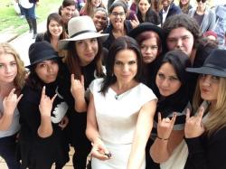 mel35:  Lana and hers Swan Queen/Evil Regals @HomeandFamilyTV