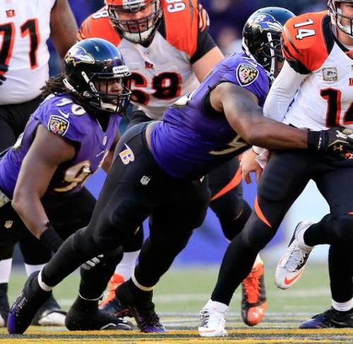 assofmydreams:  Terrell Suggs’ super-sized ass