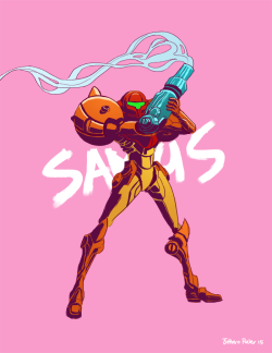 jethropaler:Samus for Sketch_Dailies