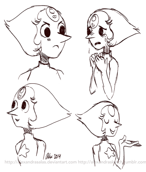 alexandrasketch:  I LOVE Pearl! 
