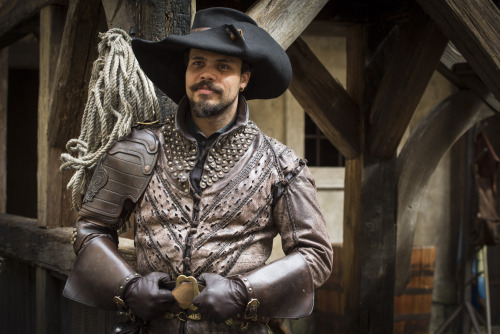 medievalpoc:Fiction Week!Howard Charles as Porthos in The Musketeers (BBC)