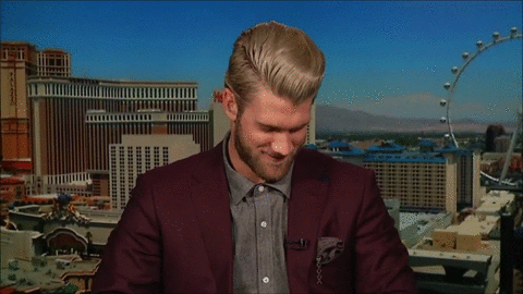 scherzersundae:  Newly blond Bryce Harper wins NL Outstanding Player Award, talks