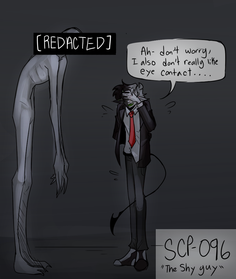 Do not look SCP-096 in the face!! 