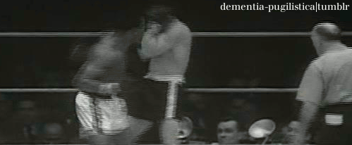 dementia-pugilistica:  Sugar Ray Robinson vs. Rocky Granziano April 16, 1952