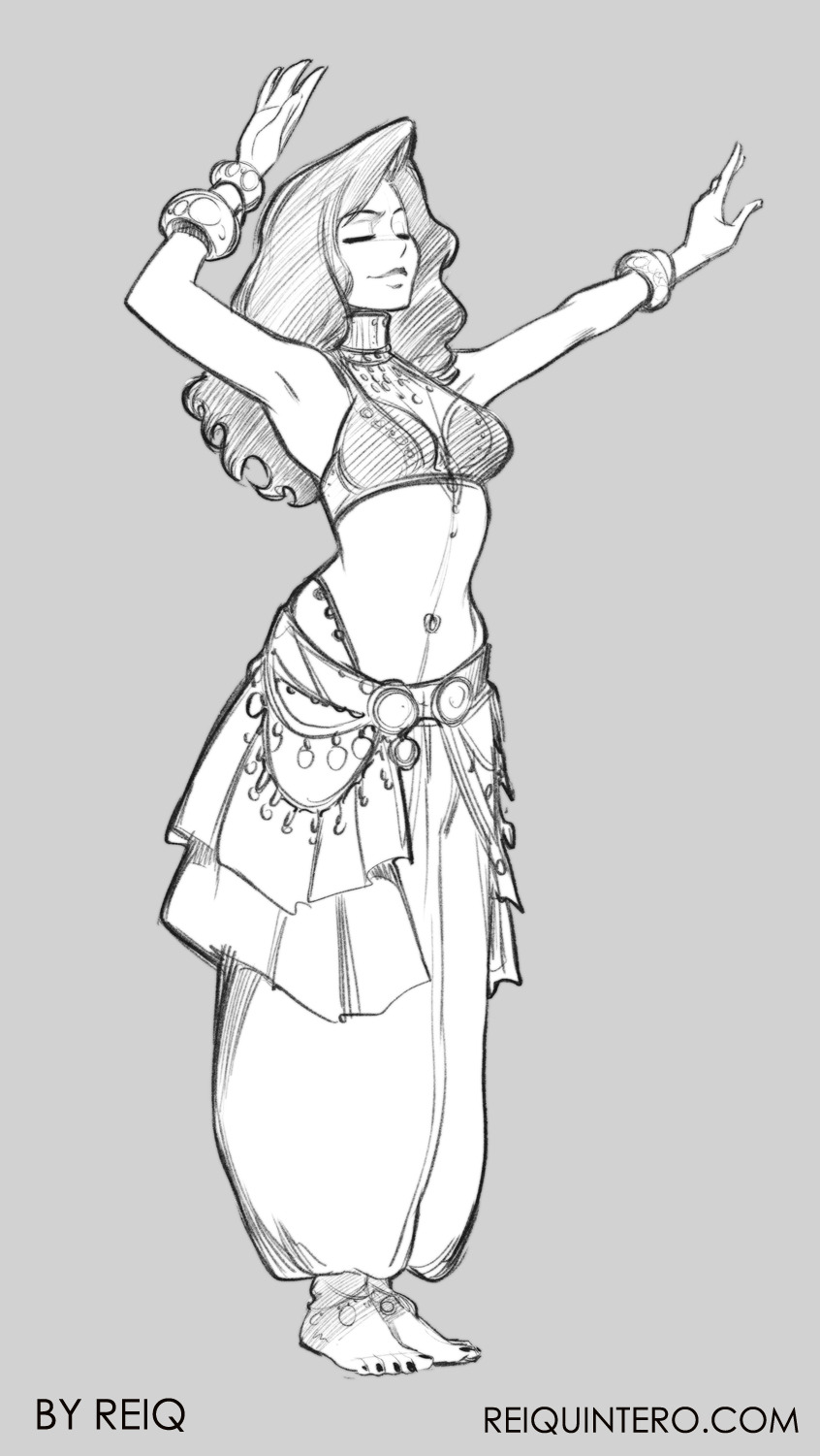 reiquintero:  Belly Dancer