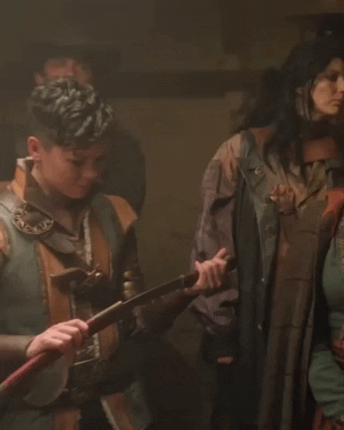 Her Weapons Of Choice Were Two Double-bit Axes That She Wielded In Tandem, The Blades Flashing Like Light