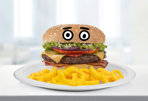 Dancing Burger Gif