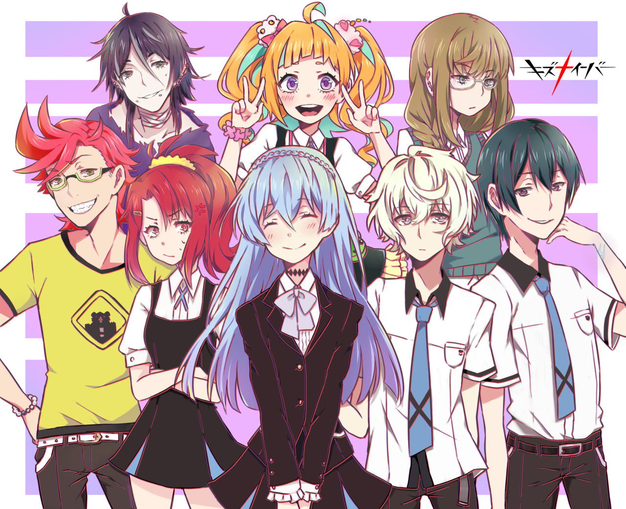 nisothestrawberry:  ““ the kiznaiver squad ; ;  ” ”