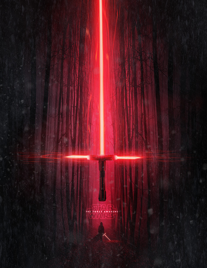 bosslogicinc:  Because i was too hype for the #starwars The Force Awakens teaser,