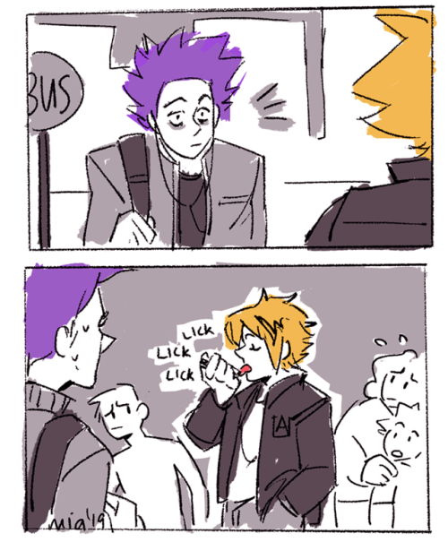 anxioussailorsoldier:this is a shoutout to a scene in the fic ‘Kaminari’s Declassified Coming Out Su