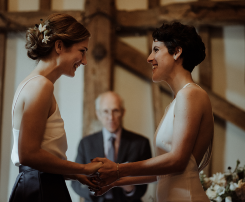 gayauras:Real Wedding: Maria & Mia – Photography by The Kitcheners