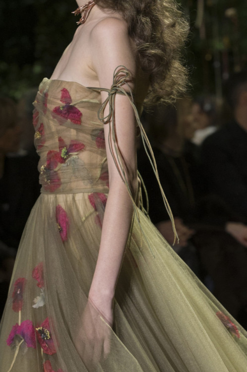 fyhautecouture:Christian Dior Spring 2017 Couture 〰️