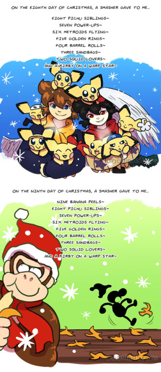 doodledstars: Song LinkMerry Christmas and N-joy Twelve Days of Smash! Sorry if I’m bad at making so