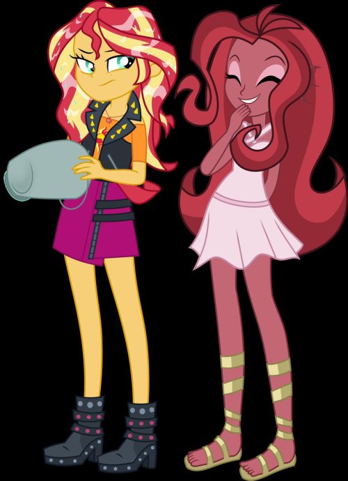 This is the Twitter account of Wubcake when Mezma gets pranked with Sunset Shimmer