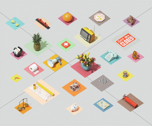 As a designer myself who loves minimalism and things organized neatly in axonometric view, these are