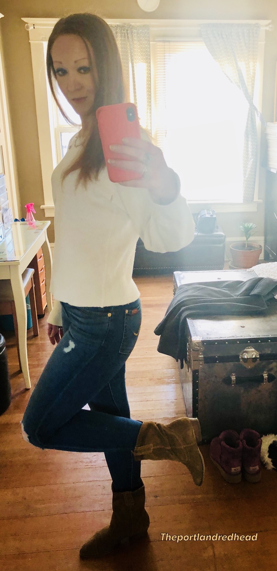 theportlandredhead:  👖all day everyday @theportlandredhead Unbelievable $40 bargain