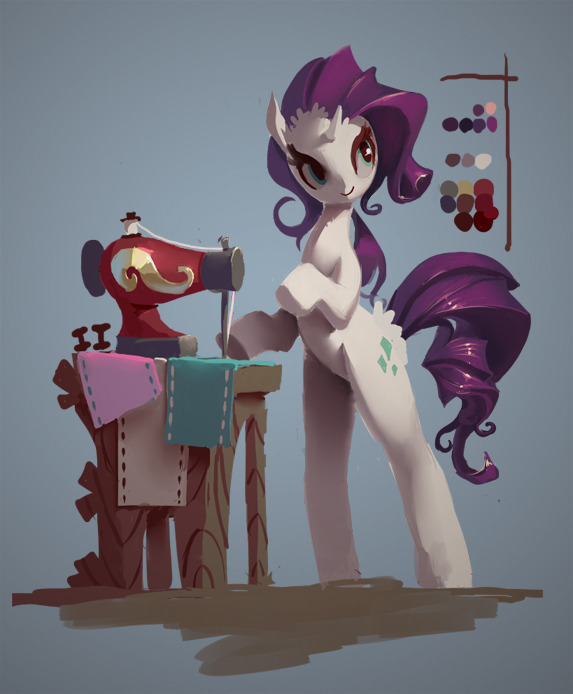 imaponeigh:  theponyartcollection:  Test by ~derekireba  Dat colors.  What a cool