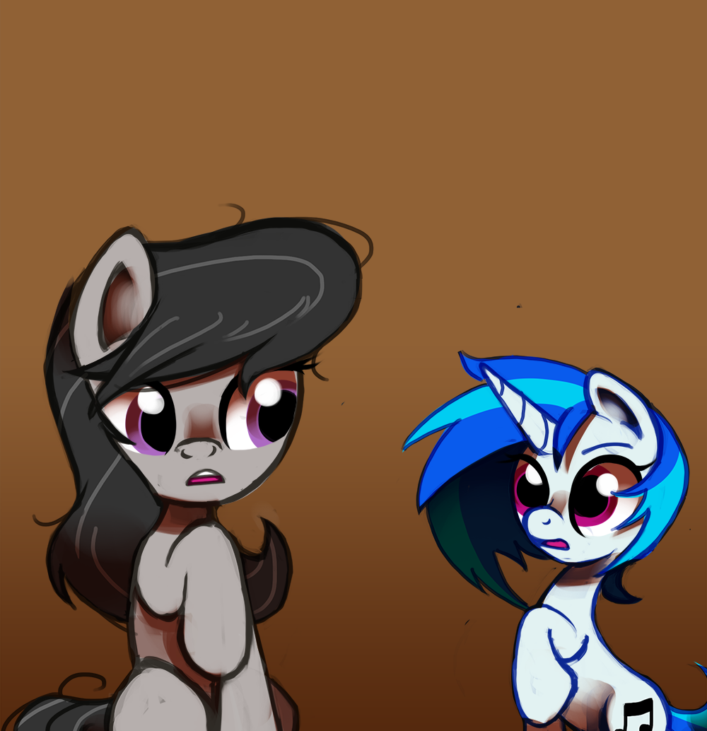 ask-canterlot-musicians:Ok, I know we said some things…Stop denying your loooooove~