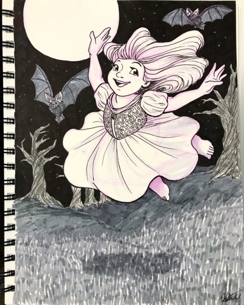 One last picture for #inktober- got back from the honeymoon last week and had so much catching up to