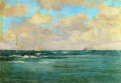 vjeranski:  James Abbott McNeill WhistlerBathing Posts, 1893oil on canvas 