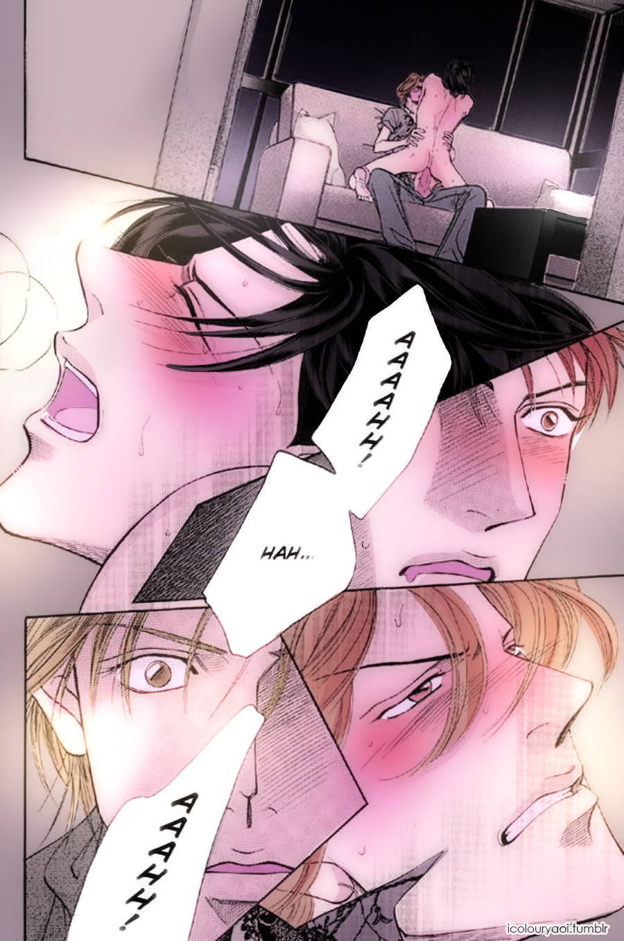 icolouryaoi:  Haru wo Daiteita by Youka Nittapages: X X X Coloured by icolouryaoi.tumblr