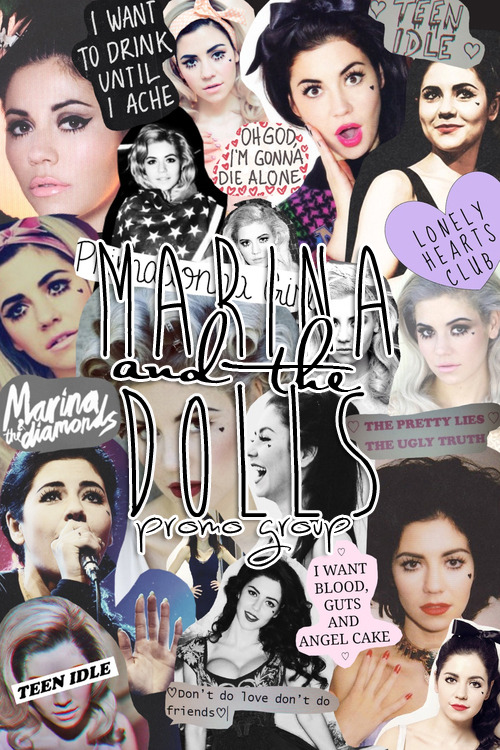 stylesrepublic:  “Marina and The Dolls”  Wanna be a doll?  Rules: mbf: me, horands,