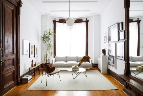 The beautiful Brooklyn home of Tariq Dixon, co-founder and CEO of TRNK | Photo by Nicole FranzenFoll