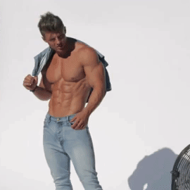 jim-holden:STEVE COOK Iron Man Magazine photoshoot