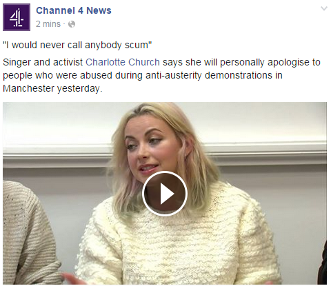 class-struggle-anarchism: autonomous-geordie:  Who even is Charlotte Church? I have never heard of h