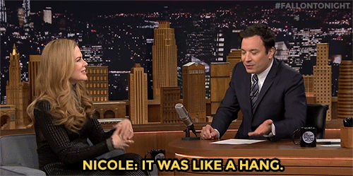 fallontonight:  Jimmy maaaaaaaay have blown his chance to date Nicole Kidman back in the day 