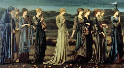 labellefilleart: The Wedding of Psyche, Edward Burne-Jones