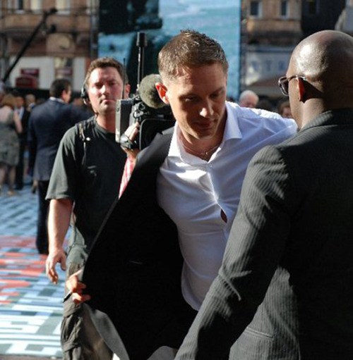 tomhardyvariations: #Throwback Thursday July 9, 2010  | Inception premiere at the Odeon, L